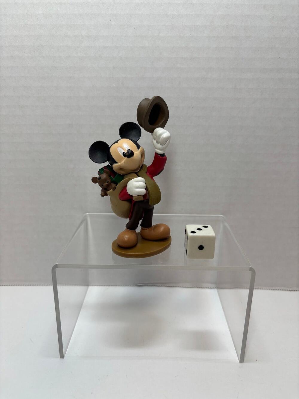 Disney Mickey’s Christmas Carol MICKEY MOUSE as Bob Cratchit PVC figure toy